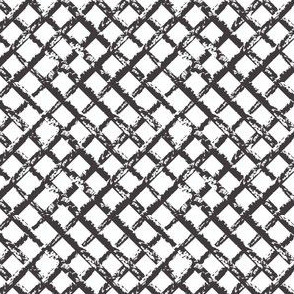 Black & White Trellis