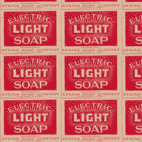 Atkins Electric Light Soap ad