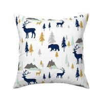 Bears_and_deer_mountains_forest_mint_copy