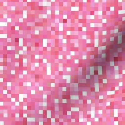 rose quartz pixelsquares, 1/4" squares