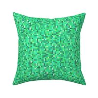 green tourmaline pixelsquares, 1/4" squares