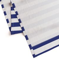 Wide stripes in Prussian Blue + White by Su_G_©SuSchaefer