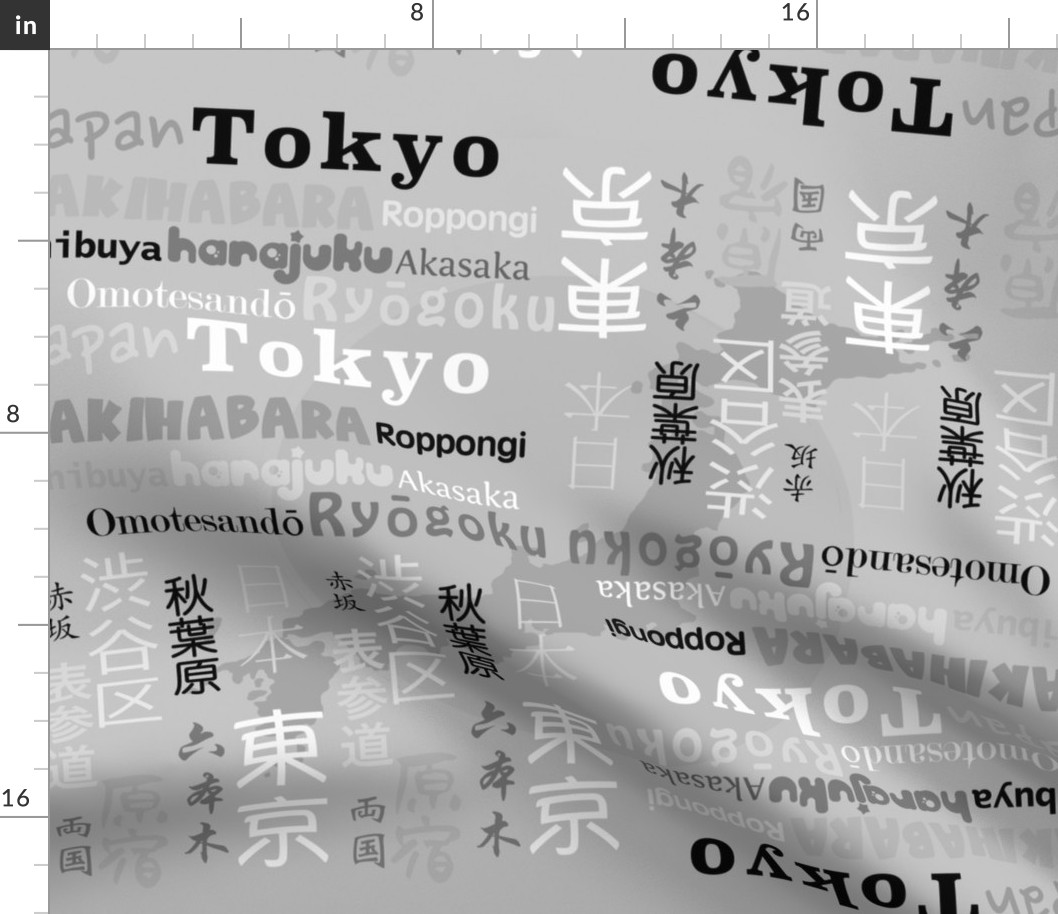 Traveling Tokyo "Gray Scale" 