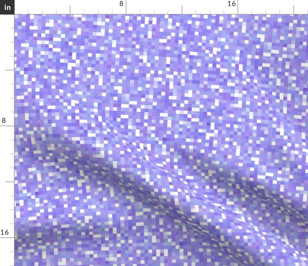 iolite lavender pixelsquares, 1/4" squares