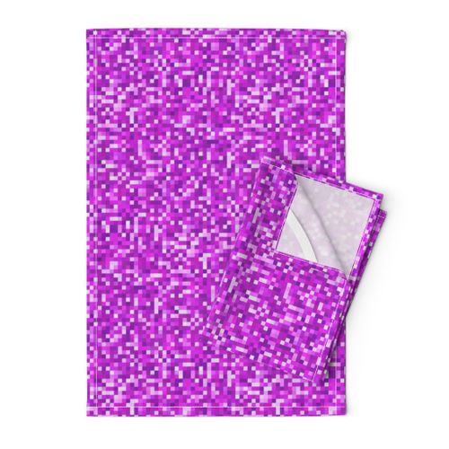 dark amethyst pixelsquares, 1/4" squares