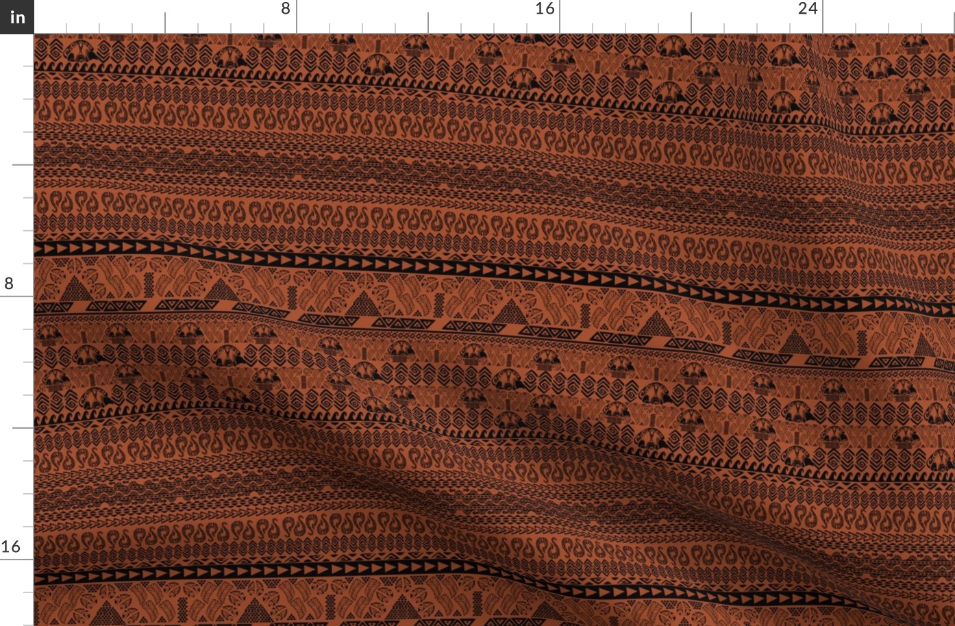 Polynesian Tribal Ocean Print