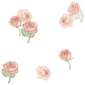 Hand Drawn Roses 