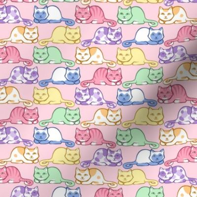 Pastel Purrs - Pink