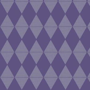 Harlequin Pattern - Purple