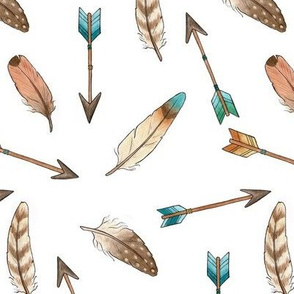 Scattered Feathers and  Arrows
