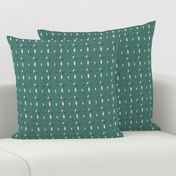 Feather Fabric Teal - Color Match