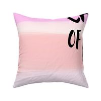 I am a child of God (1 yard) || pink stripe