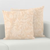 Floral Damask // Dutch White, Provincial Pink