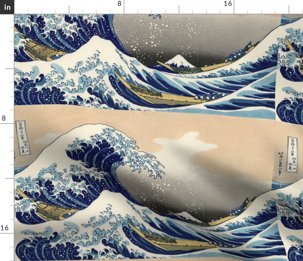 Great Wave off Kanagawa (18 x 12.2 in)