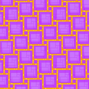 violet abstract grid