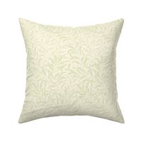 Willow Bough ~  Sheer Admiral on Cosmic Latte ~ The William Morris Collection 