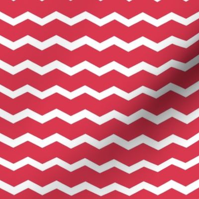 Christmas Red Chevron