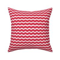 Christmas Red Chevron