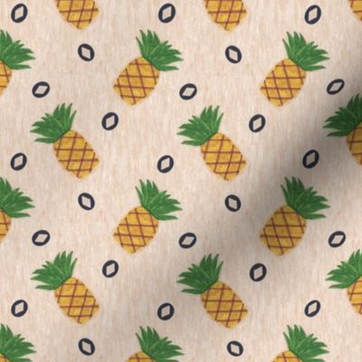 Primitive country pineapples - small