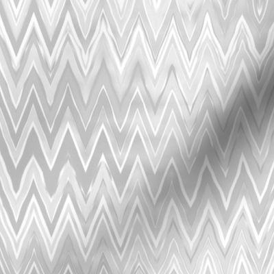zigzag in white marble