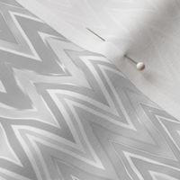 zigzag in white marble