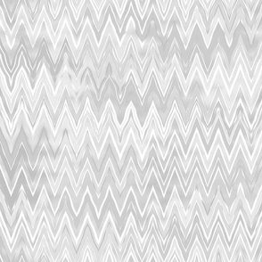 zigzag in white marble