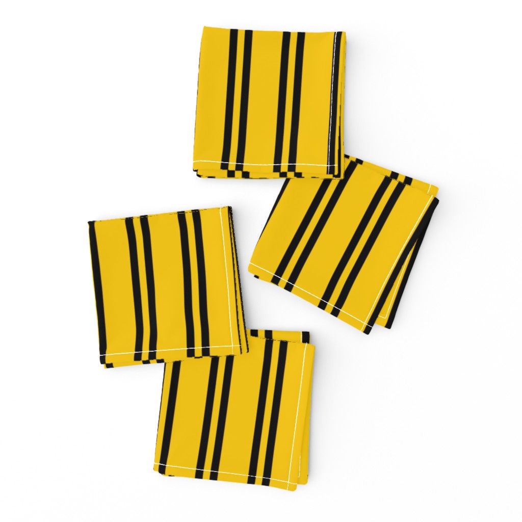 Double Stripes in Yellow and Black