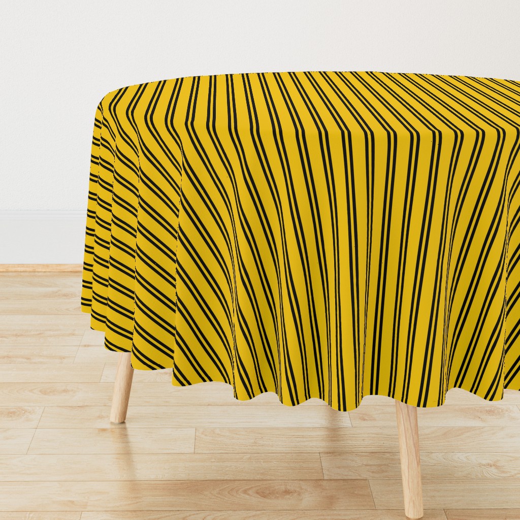 Double Stripes in Yellow and Black