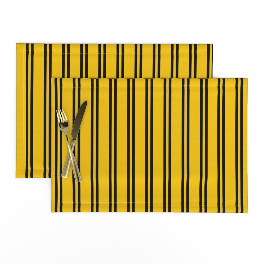 Double Stripes in Yellow and Black