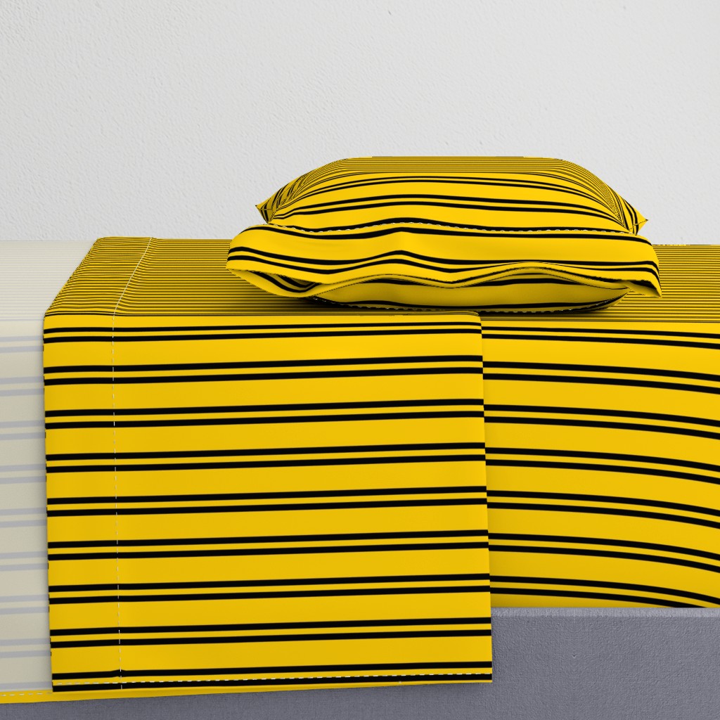 Double Stripes in Yellow and Black