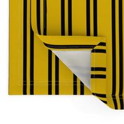 Double Stripes in Yellow and Black