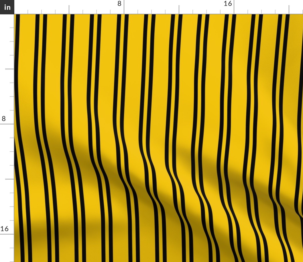 Double Stripes in Yellow and Black