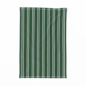 Double Stripes in Green and Grey