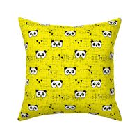 panda mask || yellow