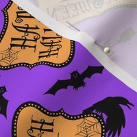 Happy Halloween Purple