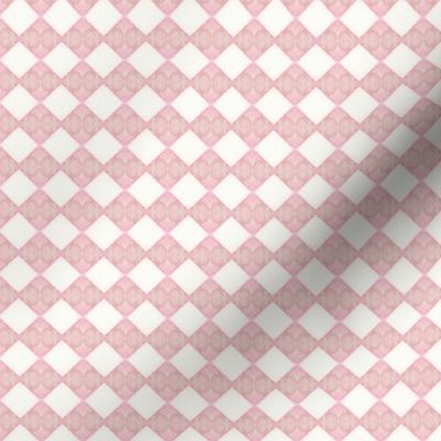 Pink and White Squares