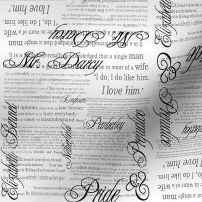 Pride & Prejudice Text (Bi-Directional Gradient)