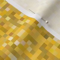yellow beryl pixelsquares, 1/4" squares