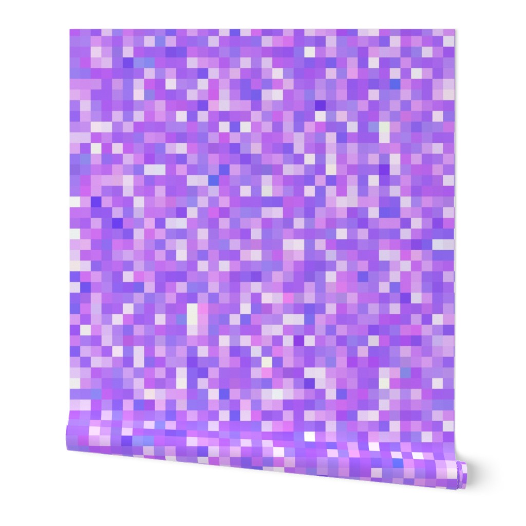 amethyst pixelsquares, 1/4" squares