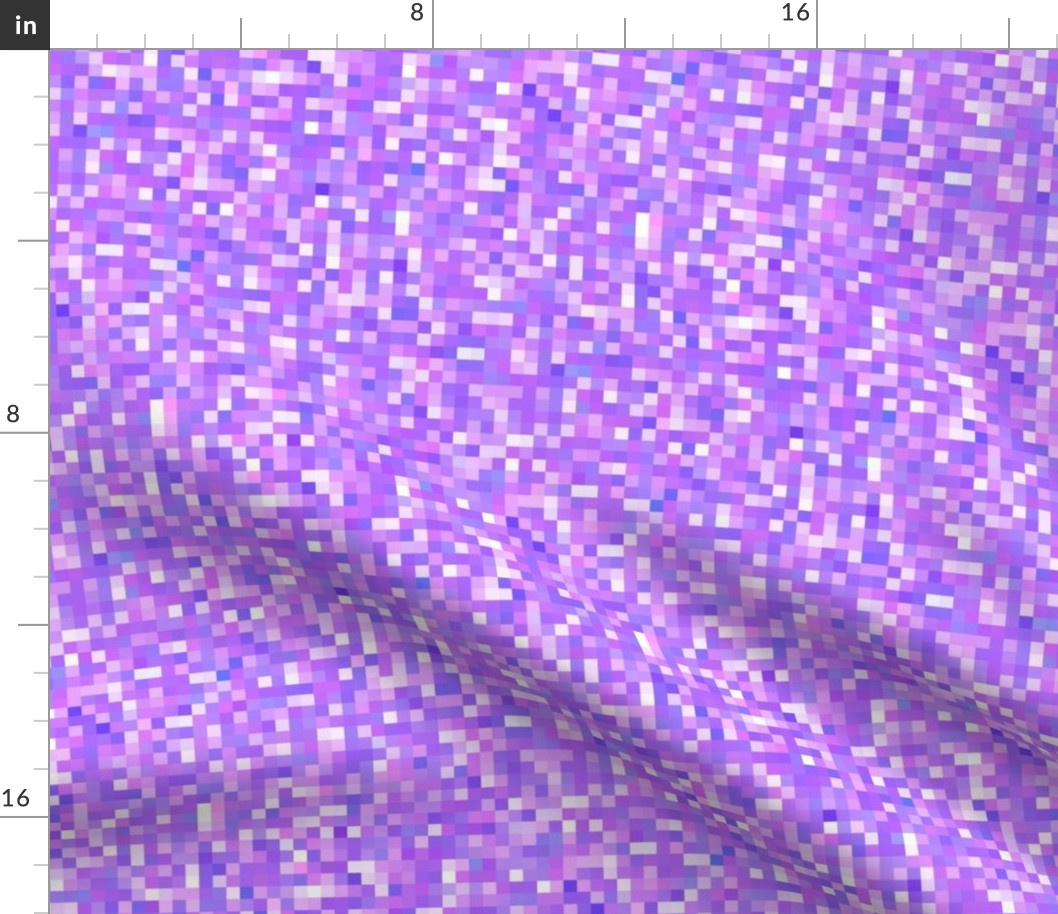 amethyst pixelsquares, 1/4" squares