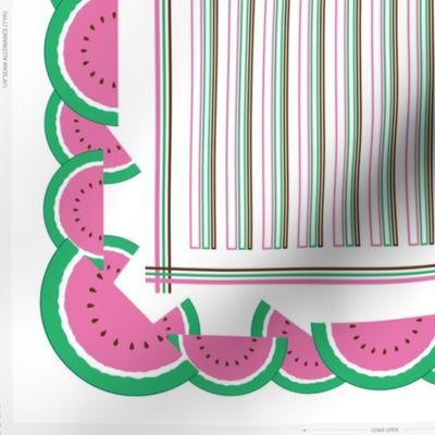 Pink Watermelon Napkin