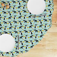 Boston Terrier Tacos, food, novelty, tacos, mexican food, cute dog, dogs, funny dog print