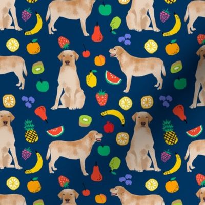 Labrador Retriever, yellow lab, lab dog, dogs, dog, fruit, summer, cute fun, food, novelty print