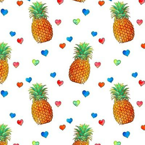 Happy Summer Pineapple Love