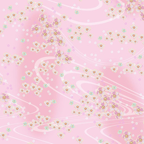 Sakiko Floral in sorbet pink