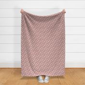 Cool geometric Scandinavian winter style indian summer animals little baby fox peach pink blush XS