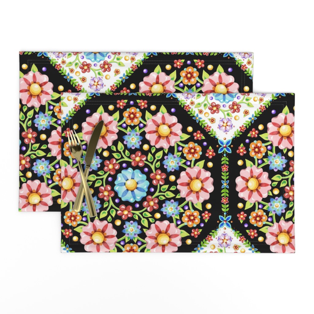 Millefiori Tile Pattern