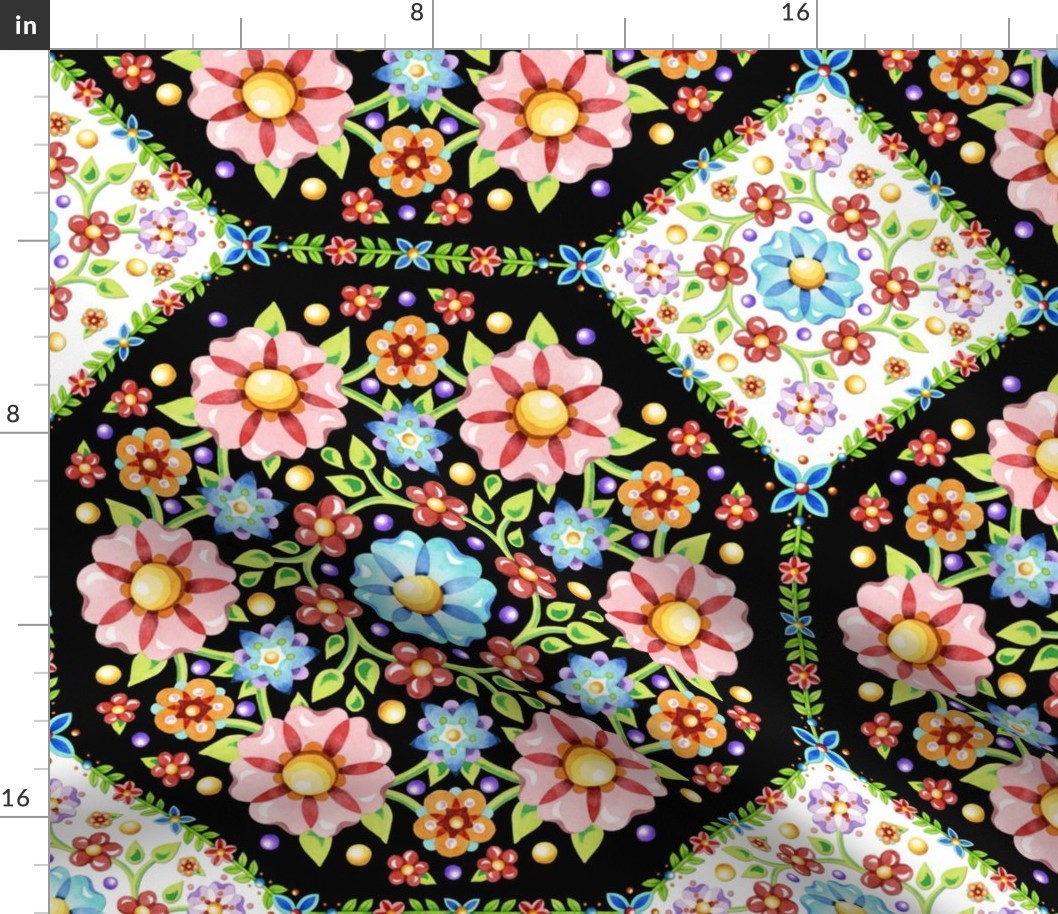 Millefiori Tile Pattern