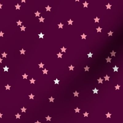 Soft stars good night sweet dreams sparkle pink purple