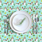 basset hound mint cactus sweet pet dog summer tropical trendy design plants for basset hound owners